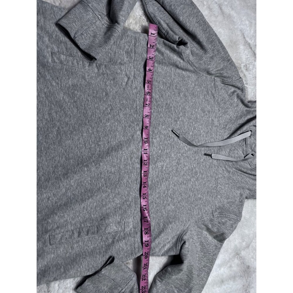 Lululemon Grey Split Pullover Drawstring Hoodie W… - image 7